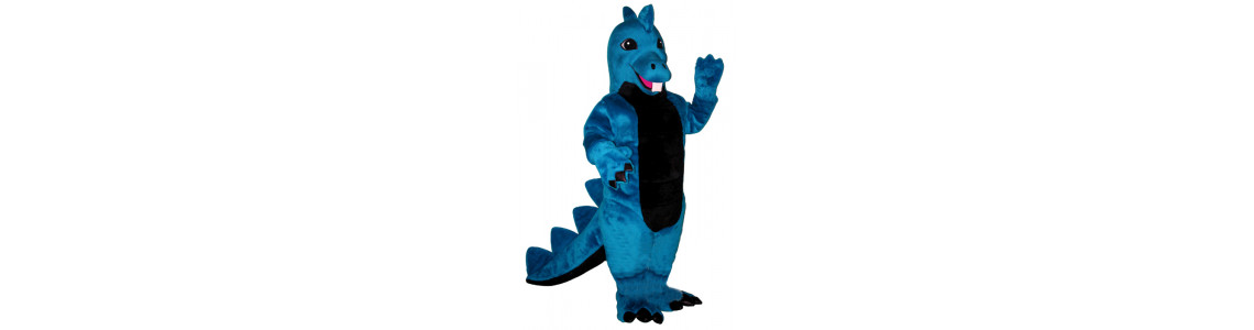 Reptile, Frog, Dinosaur and Dragon Mascot Costumes