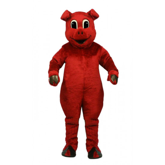  Ruddy Red Pig Mascot Costume #2416-Z