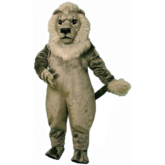 Old Grey Lion Mascot costume #587-Z