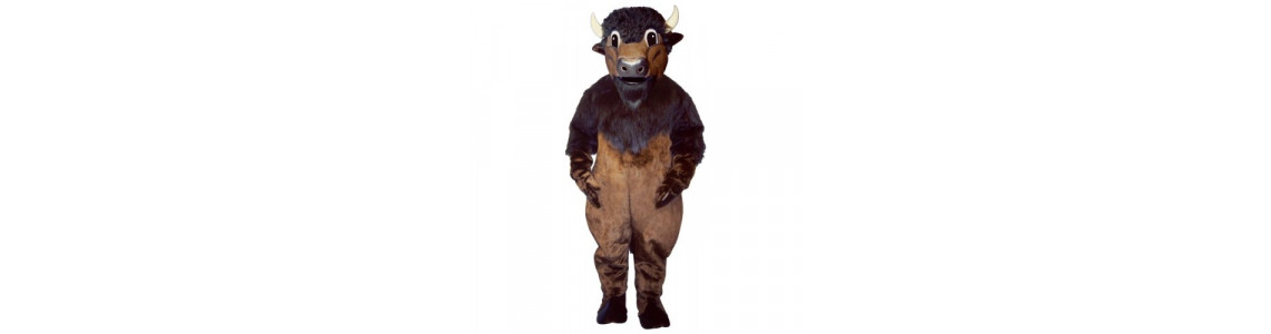 Buffalo and Bison Mascot Costumes
