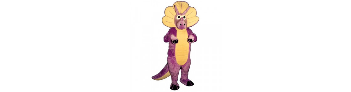 Dinos and Dragon Mascot Costumes