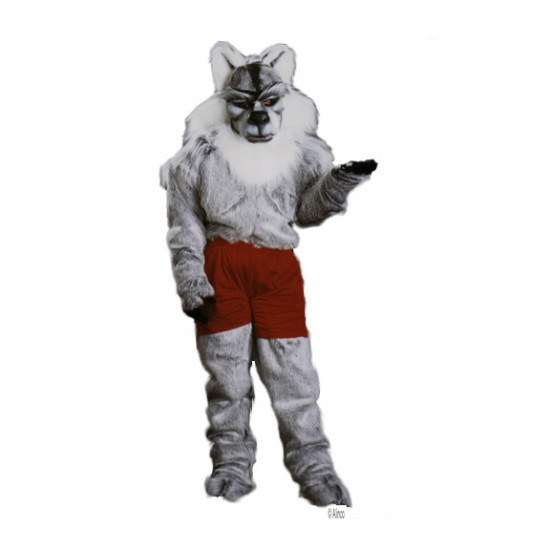 Pro Husky Dog Mascot Costume #343 