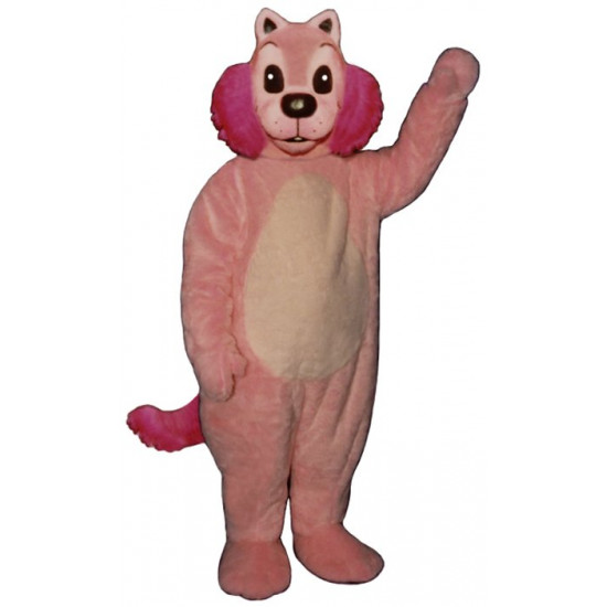 Pink Mink Mascot Costume #1328-Z 