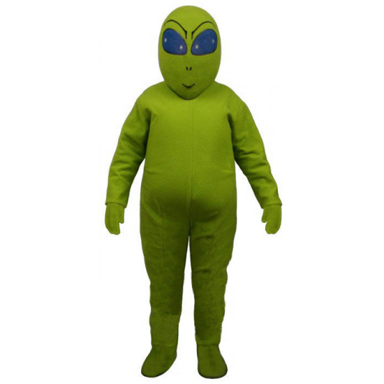 Green Alien Mascot Costume #2010-Z 
