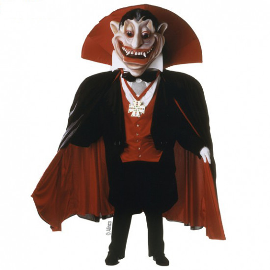 Mascot costume #229 The Count Vampire