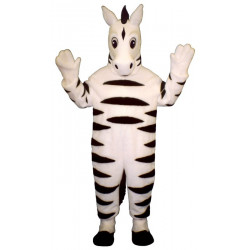 Baby Zebra Mascot Costume #1627-Z 