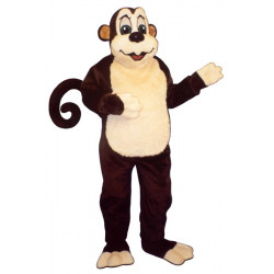 Zoo Monkey with Wire Tail Mascot Costume #1910-Z 