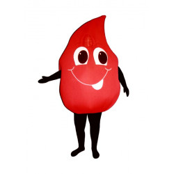Mascot costume #FC45-Z-Blood-Drop (Bodysuit not included)