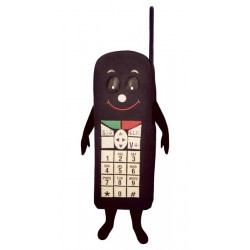 Mascot costume #FC59-Z Black Cell Phone (Bodysuit not included)
