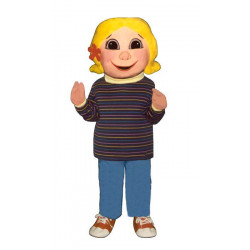 Girl Mascot Costume #25GDD-Z 