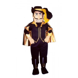 Mascot costume #MM50-Z Musketeer