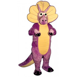 Purple Triceratops Dinosaur Mascot Costume #108P-Z 