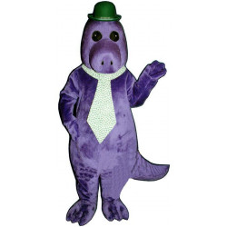 Mascot costume #113JA-Z Jake The Saurus w/Hat & Tie