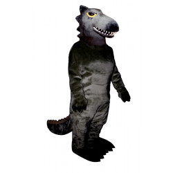 Black Dino Mascot Costume #138-Z