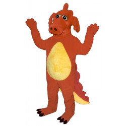 Mascot costume #916-Z Red Dragon