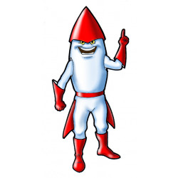 Mascot costume #Custom Rocket