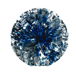 MGSH-S - Solid Color with Glitter Metallic Cheerleading Pom Pons 