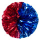 Half & Half Metallic Cheerleader Pom Pons MSH-H