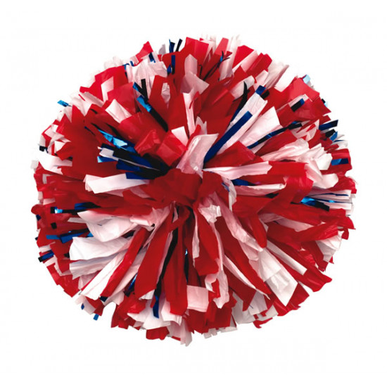 Plastic Awareness Pink Stock Poms - Adult