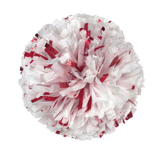 VEGSH-S - Solid Color with Glitter Wet Look Cheerleading Pom Balls