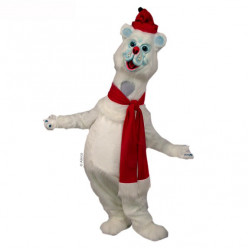 Polar Bear Mascot Costume #45 