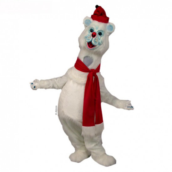 Polar Bear Mascot Costume #45 