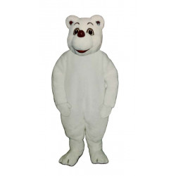 Baby Polar Bear Mascot Costume #254-Z