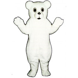 Snow Bear Cub Mascot Costume 265-Z 