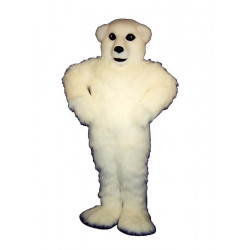 Happy Polar Bear Mascot Costume #288-Z 