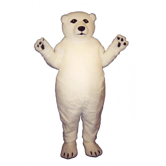 Fatty Polar Bear Mascot Costume #290-Z 