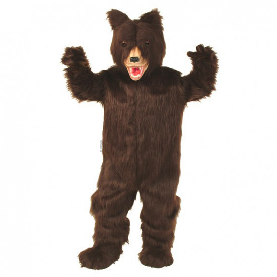 Grizzly Bear Mascot Costume #75 