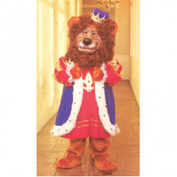 Louie Lion Without Clothing Mascot Costume #185 