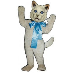 Cat with Bow Mascot Costume #508A-Z 
