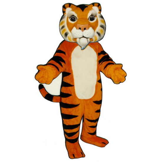 India Tiger Mascot Costume #536-Z 