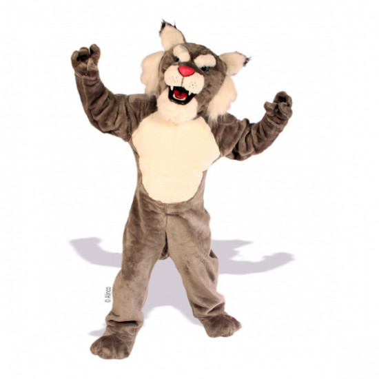 Power Cat Wildcat Mascot Costume 632