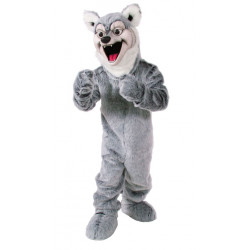 Husky Wolf Dog Mascot Costume 512