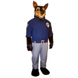 Officer Doberman Dog Mascot Costume #867DD-Z 