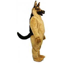 German Shepherd #887-Z Mascot Costume 