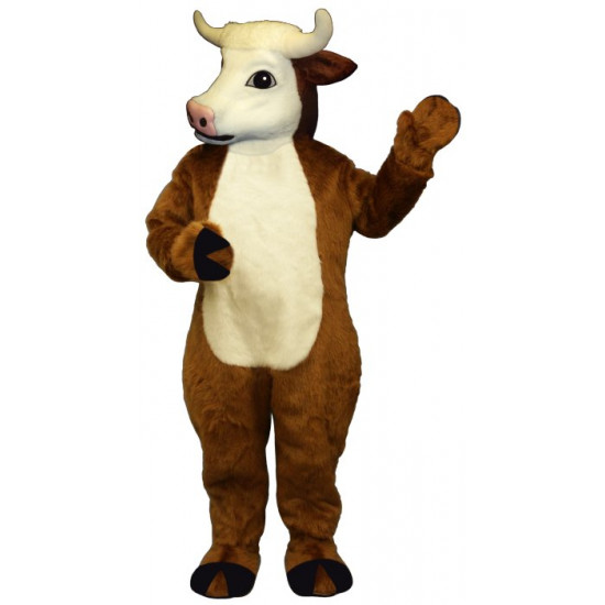 Henry Hereford Cow Mascot Costume #728-Z 
