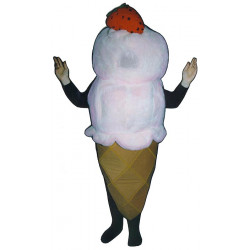Mascot costume #FC021-Z Ice Cream Cone (Bodysuit not included)