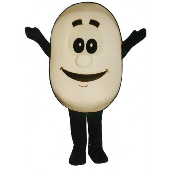 Boiled Egg Mascot Costume #FC035-Z  (Bodysuit not included)