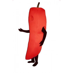 Chili Pepper Mascot Costume #FC042-Z Bodysuit not included)