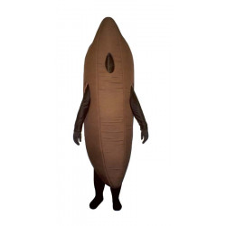 Mascot costume #FC093-Z Vanilla Bean (Bodysuit not included)