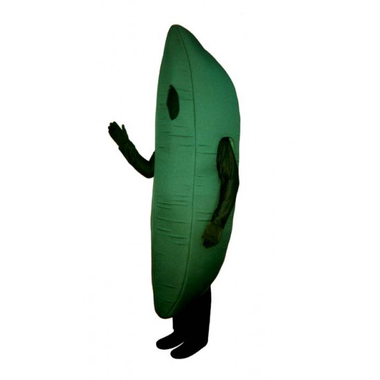 Green Bean Mascot Costume #FC096-Z  (Bodysuit not included)