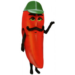 Mascot costume #FC111-Z Hot Pepper (Bodysuit not included)