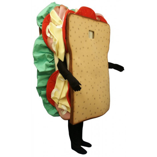 Mascot costume #FC121A-Z Sandwich (Bodysuit not included)