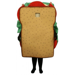 Mascot costume #FC121B-Z Sandwich (Bodysuit not included)