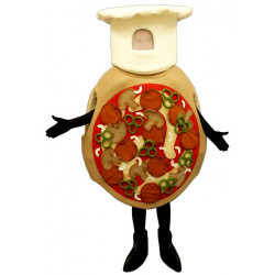 Mascot costume #MC41-Z Madcap Pizza (Bodysuit not included)