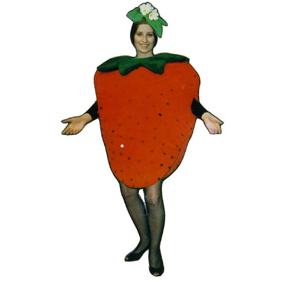 Strawberry Mascot Costume #PP22-Z (Bodysuit not included)