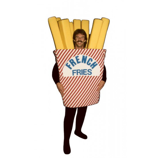 Mascot costume #PP61-Z French Fries (Bodysuit not included)